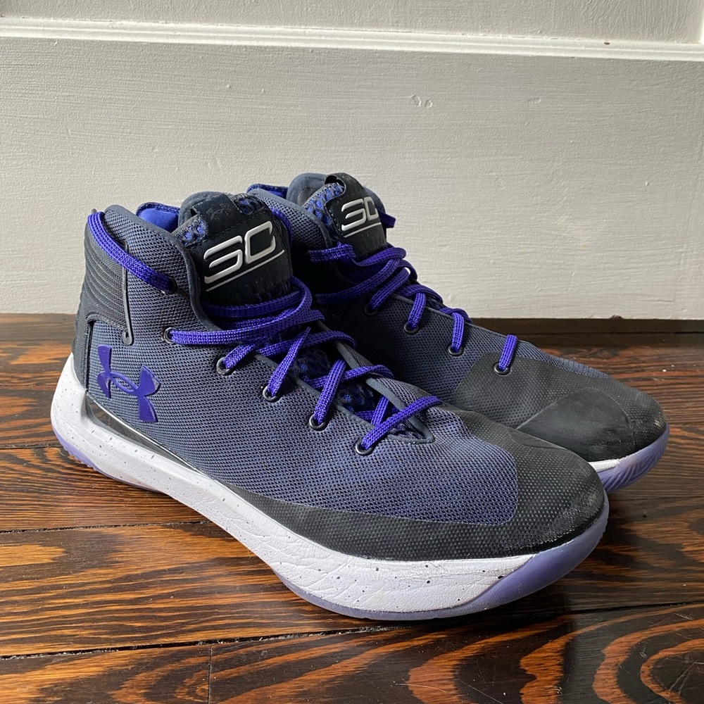 Under Armour Curry 3ZERO III 3 Zero Basketball Shoes / Sneakers Size 10.5